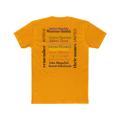 Ibrahim Traoré Unisex Cotton Crew Tee - Celebrate African Unity & Heritage