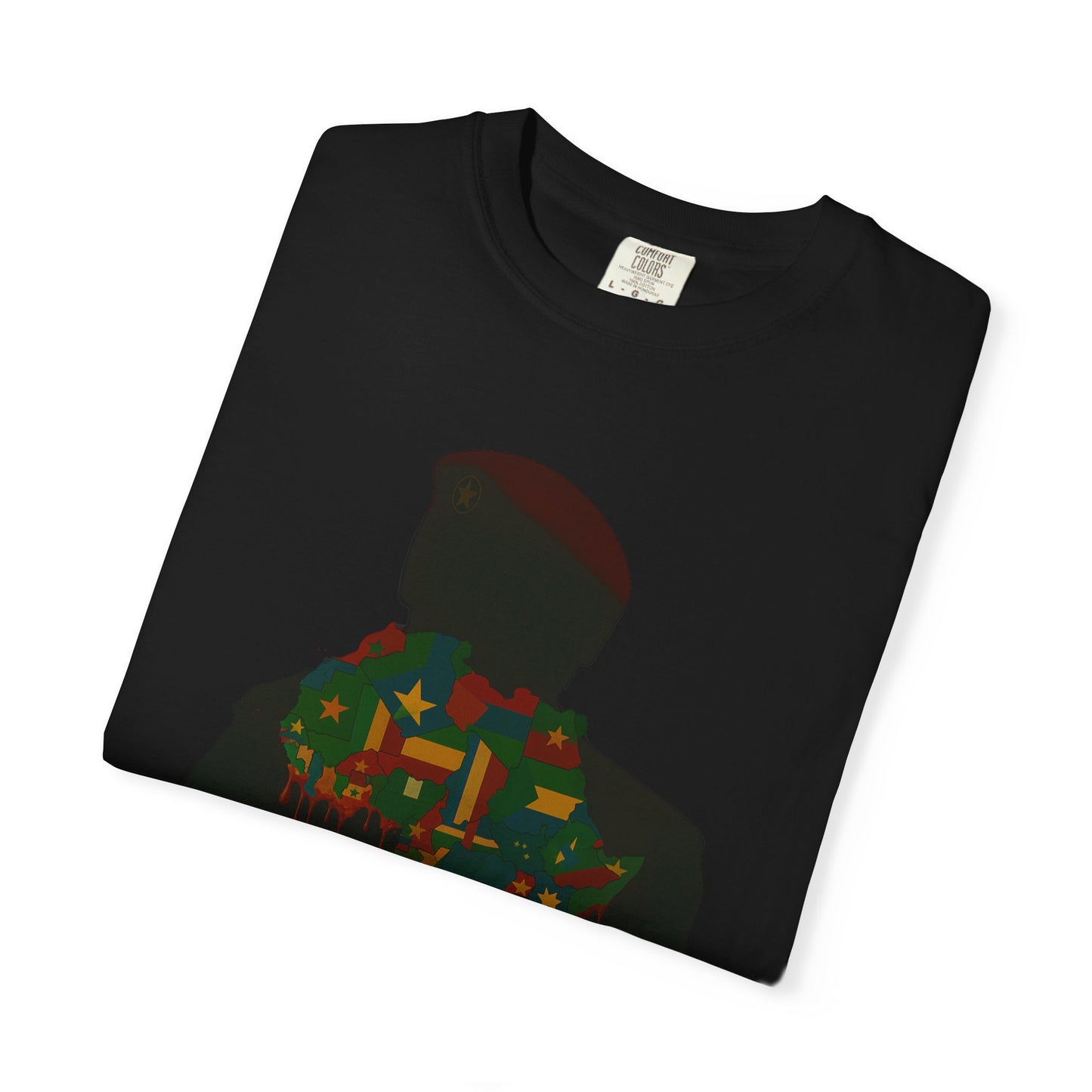 Ibrahim Traoré Unisex Garment-Dyed T-Shirt - Celebrate Heritage and Unity