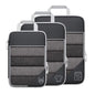 Compressible Travel Storage Set with Shoe Bag