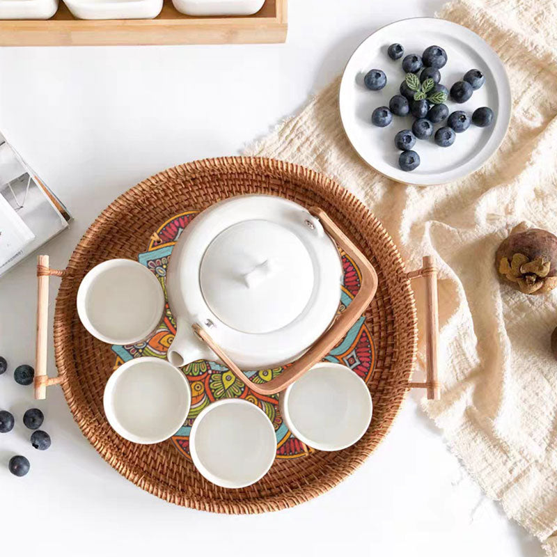 Vietnam Handwoven Rattan Storage Trays