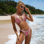 Strappy Luxe Print Bikini Set – Bold & Minimal