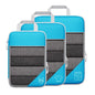 Compressible Travel Storage Set with Shoe Bag