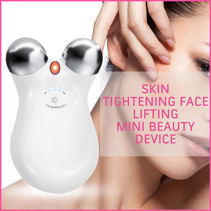 Skin Tightening, Face Lifting, Mini Beauty Home Personal Care Device, Micro Current Beauty Device, 3D Lifting and Tightening Facial Beauty Instrument