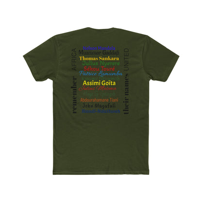 Ibrahim Traoré Unisex Cotton Crew Tee - Celebrate African Unity & Heritage