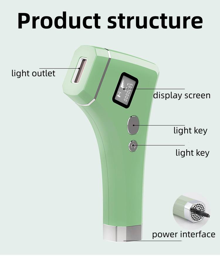 Innovative At Home Laser Hair Removal Device, Personal Care Gadgets, Skin Rejuvenation Instrument