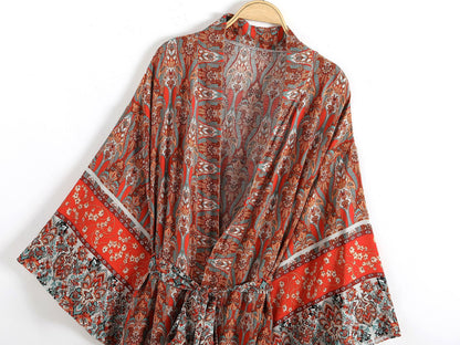 Traditional Japanese Cotton  Kimono