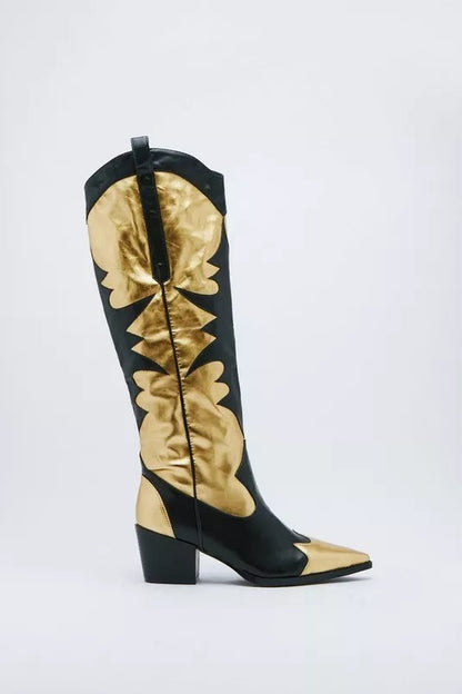 Golden Rodeo Luxe Western Boots