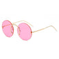 John Lennon Style Rimless, Anti-UV Sunglasses