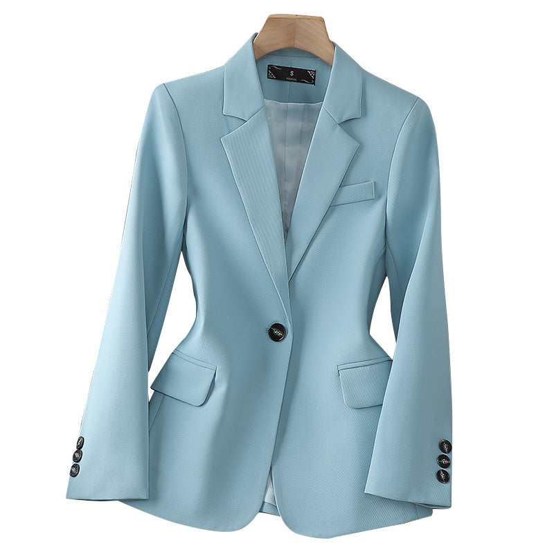 Women's Chic Blazers in Pink, Blue, Black, Coffee Colors