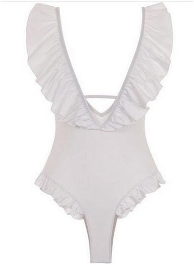 Dual Style Summer Swimsuit Collection – Sleek Cutout & Retro Wrap
