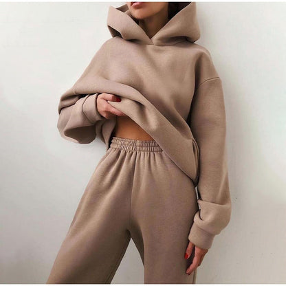 Women's  Hooded Tracksuit in Multiple Zen Colors