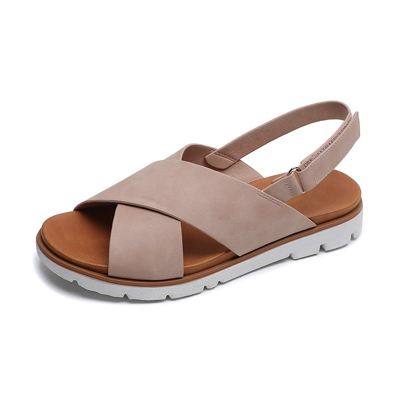 Sierra Criss-Cross Slingback Sandals