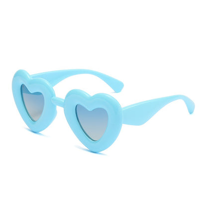 Cute Heart Shaped Polarized Sunglasses