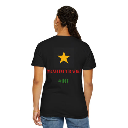 Ibrahim Traoré Unisex Garment-Dyed T-Shirt - Celebrate Heritage and Unity