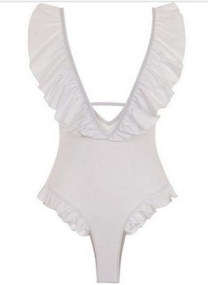 Dual Style Summer Swimsuit Collection – Sleek Cutout & Retro Wrap