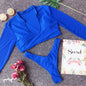 Sun Kissed Long Sleeve Brazilian Bikini Set