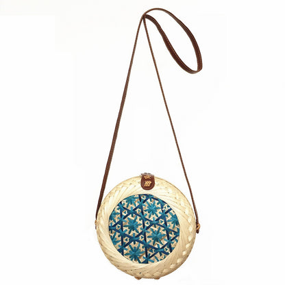 Fashionable Handwoven Bamboo Shoulder Bags