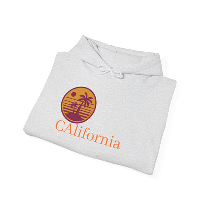 California Inspired Hoodie with 'CAlifornia' Slogan - Unisex