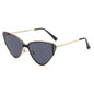 Large Frame Cat Eye Retro Sunglasses for Women