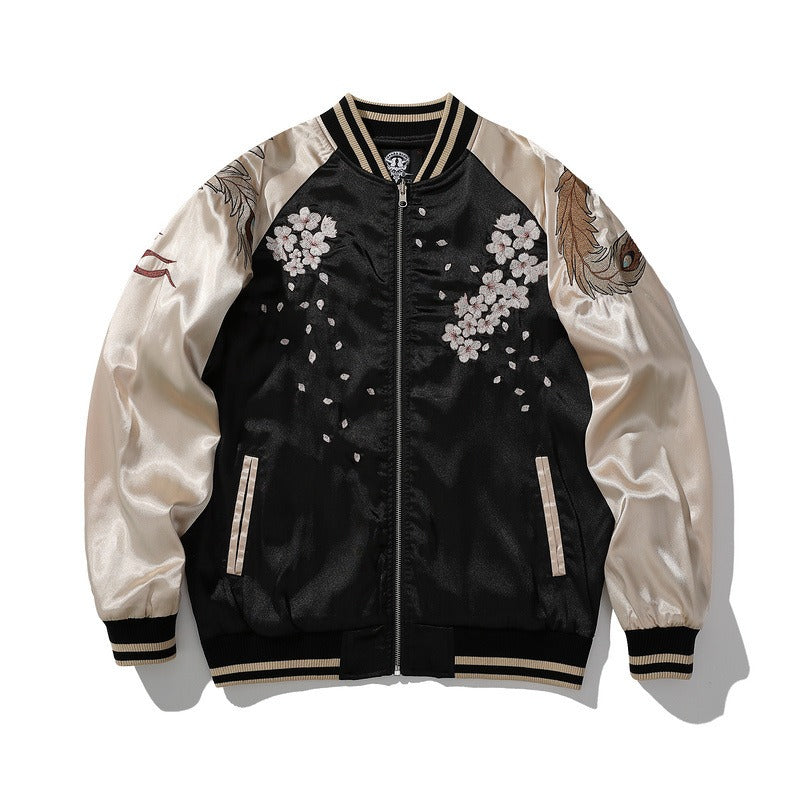 Zhuque Embroidered Jackets for Men and Women