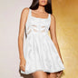Broderie Anglaise Eyelet Fit-and-Flare Sundress