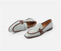 Monica Two-Tone Leather Penny Loafers