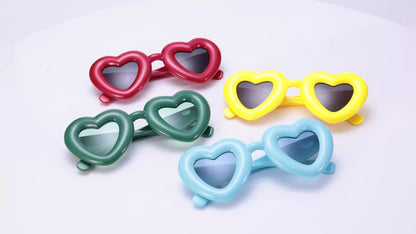 Cute Heart Shaped Polarized Sunglasses