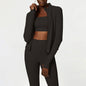 Women's Three-piece Fitness Suit in Multiple Colors