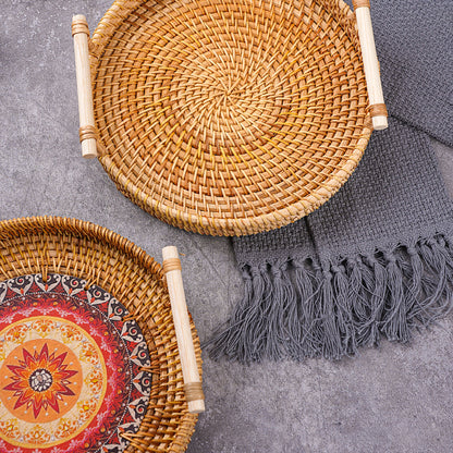 Vietnam Handwoven Rattan Storage Trays