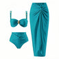 Goddess Glow 3-Piece Resort Swim Set