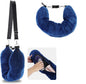 Travel Pillows That Can be Filled with Clothes, Soft Plush Cover, U-shaped pillows