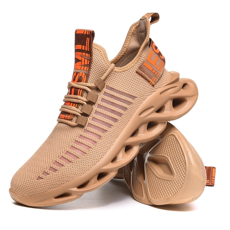 Fashionable Walking Sneakers in Breathable Design