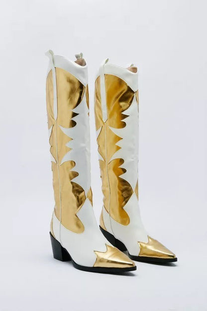 Golden Rodeo Luxe Western Boots