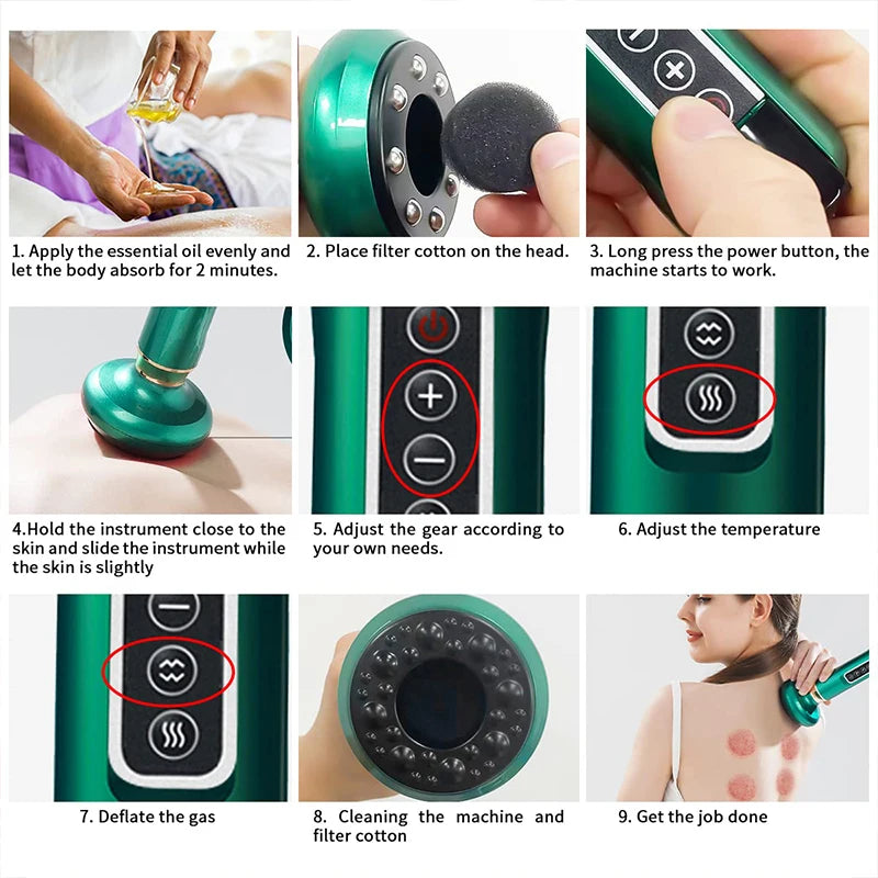 Electric Vacuum Massage Cupping Machine