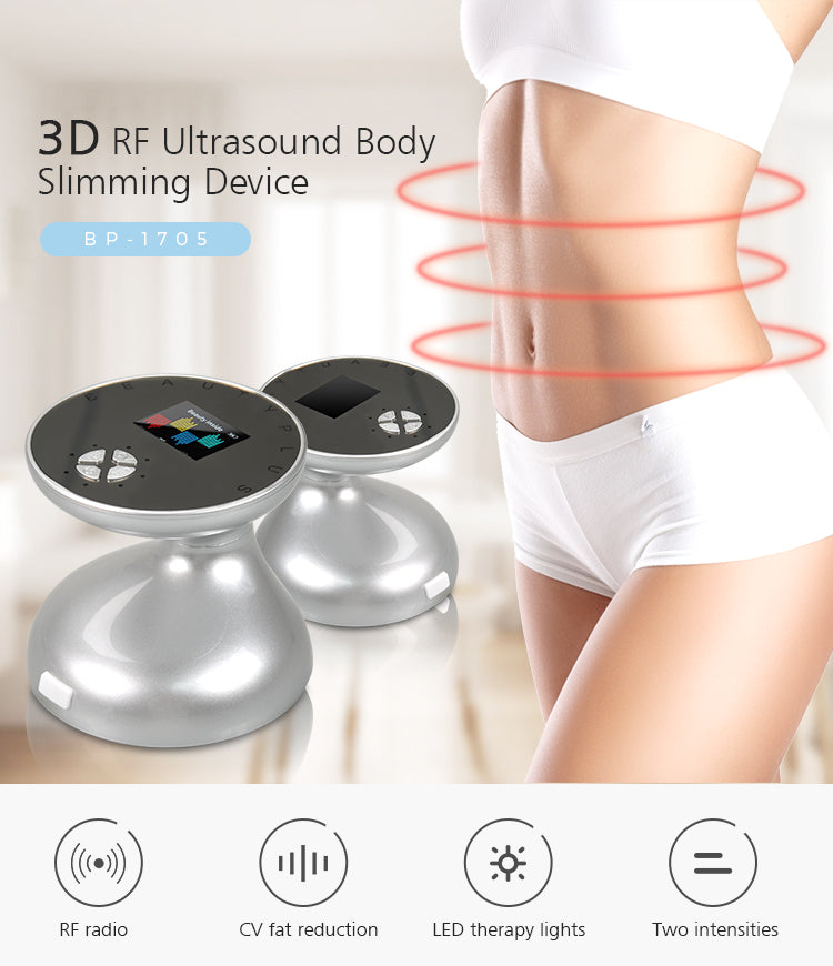 3D RF Ultrasound Body Slimming Device, Produces Heat for Fat Burning