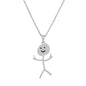 "The Middle Finger" Stainless Steel Necklace