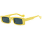 Colorful Fashion Forward Narrow Frame Sunglasses for Ladies