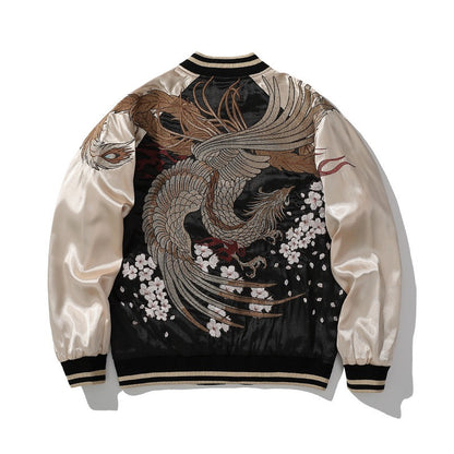 Zhuque Embroidered Jackets for Men and Women