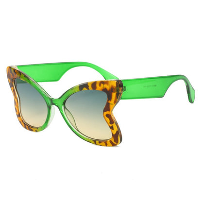 Stylish Butterfly-Shaped Polycarbonate Sunglasses in Variety of Colors and Patterns