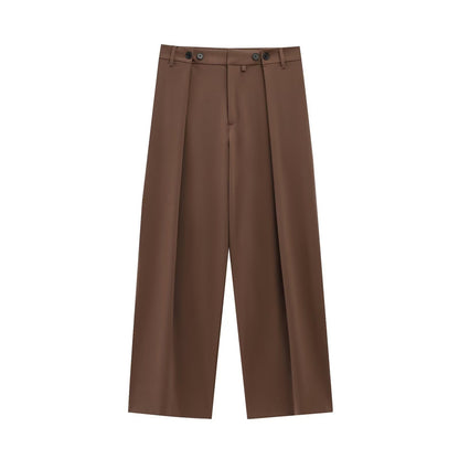 Chocolate Brown Belted Blazer & Trousers Set – Timeless Elegance, Effortless Power