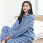 Women's Plush Coral Velvet Pajamas