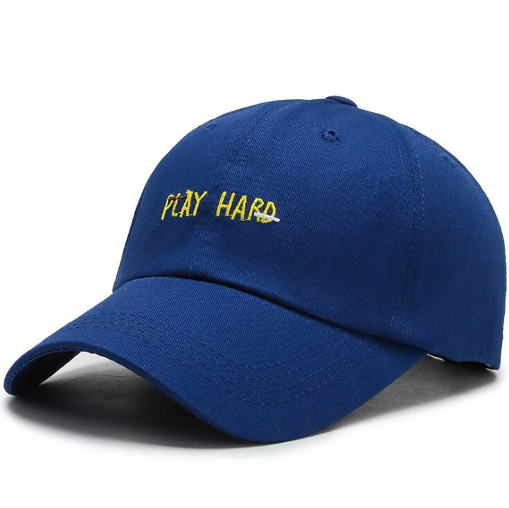 "Play Hard"  Female Baseball Hats, Stylish Caps.