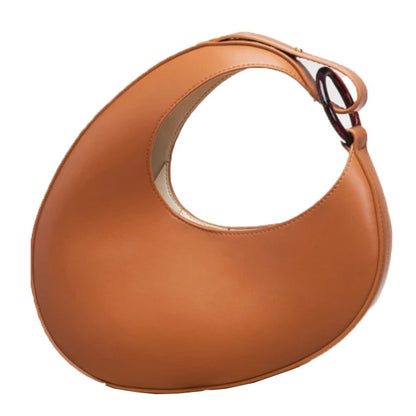 Oval One-of-a-kind Designer Shoulderbag for Women