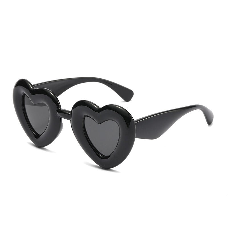 Cute Heart Shaped Polarized Sunglasses