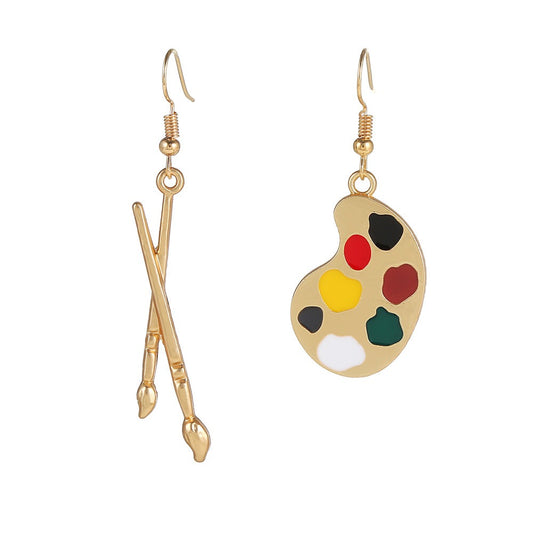 Artist Paint Brush Earrings for Women