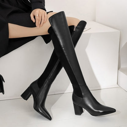 Female Over the Knee-high Leather Boots