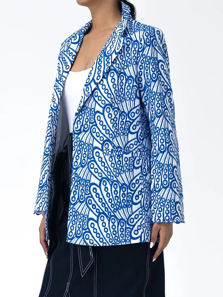 Beautifully Embroidered Women's Blazer