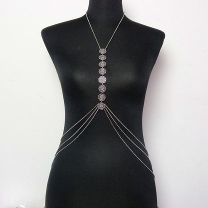 Multi-Layered Body Chain with Disc Shape Designs