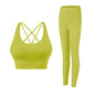 Seamless Sports Suit- Padded Sports Bra and Leggings set, Multiple  Colors