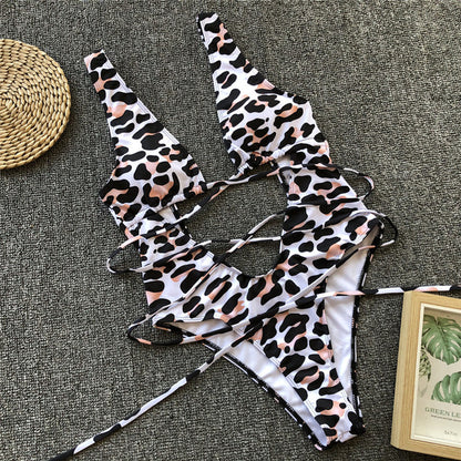 Wild Temptation Cutout One-Piece Swimsuit – Multiple Colors